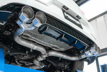 Load image into Gallery viewer, MBRP 15-19 VW Golf R 3in Cat Back Single Exit Exhaust Pro Series w/ Valve Delete - T304 on display at DTX Performance