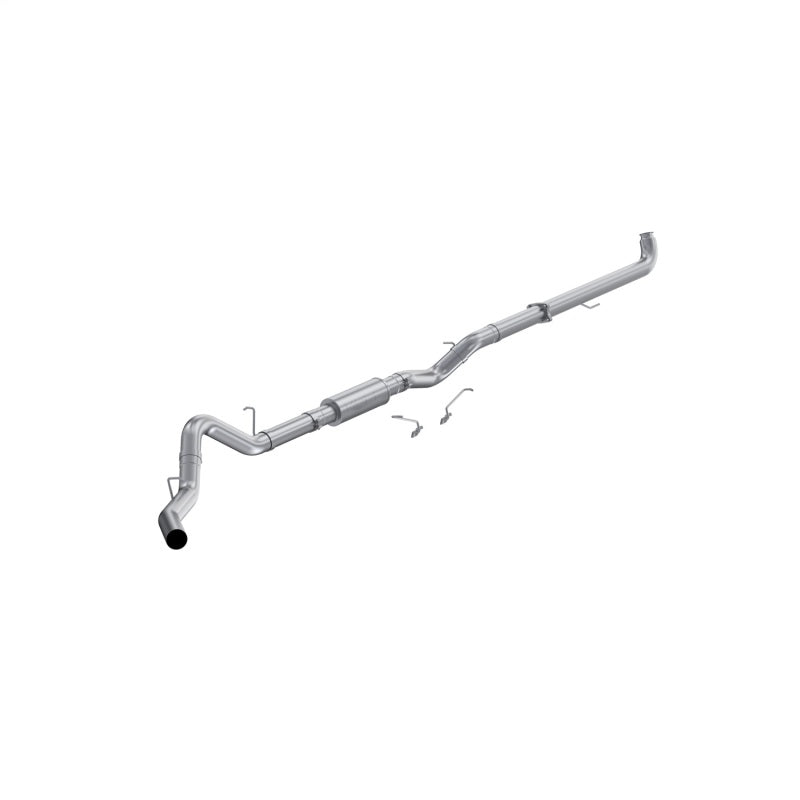 MBRP 01-04 Chevrolet 2500/3500 6.6L Duramax Aluminized Steel 4 Inch Downpipe Back Single Side Exit 