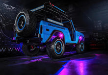 Load image into Gallery viewer, Oracle Bluetooth + RF Underbody Rock Light Kit - 8 PCS - ColorSHIFT illuminates Jeep, ideal for performance car parts.
