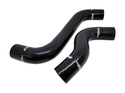 Torque Solution 2015+ Subaru WRX / 2014+ Forester XT Silicone Radiator Hose Kit - Black, high performance auto parts by DTX Performance