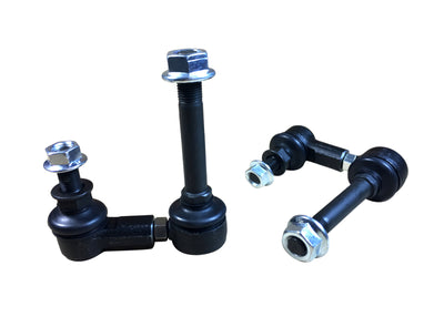 Whiteline 2008+ Nissan 370Z Z34 / 2008+ Infiniti G37 Front Swaybar Link Kit - Adj Ball End Links for suspension upgrades at DTX Performance.