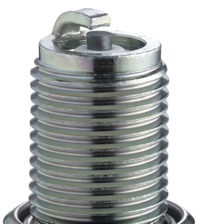 Close-up of NGK BLYB Spark Plug Box of 6 (BR9ES SOLID) shown as part of high performance car parts by DTX Performance.