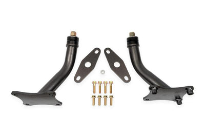 BMR 16-24 Chevrolet Camaro (6th Gen) Motor Mount Kit w/ Solid Bushings - Black Hammertone by DTX Performance