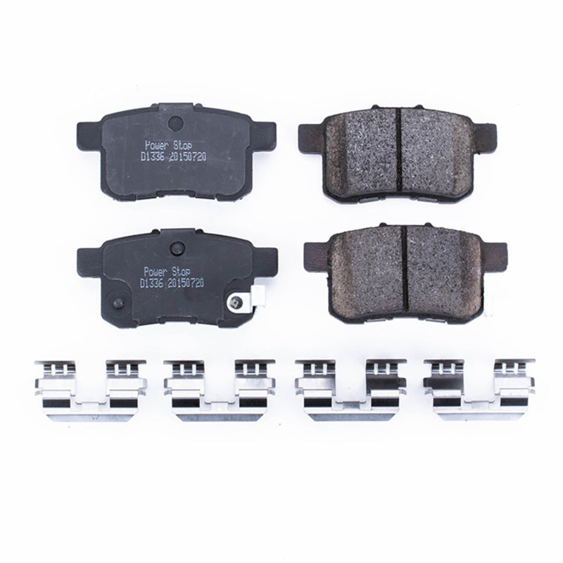 Power Stop 09-10 Acura TSX Rear Z17 Evolution Ceramic Brake Pads w/Hardware - DTX Performance