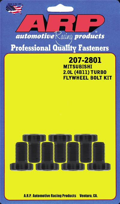 ARP Mitsubishi 4B11 Flywheel Bolt Kit for performance car tuning and upgrades at DTX Performance.