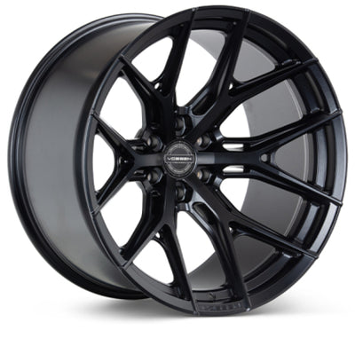 Vossen HF6-4 22x10 - 8x165.1 - ET-18 - Super Deep Face - 125.1 - Satin Black Wheel