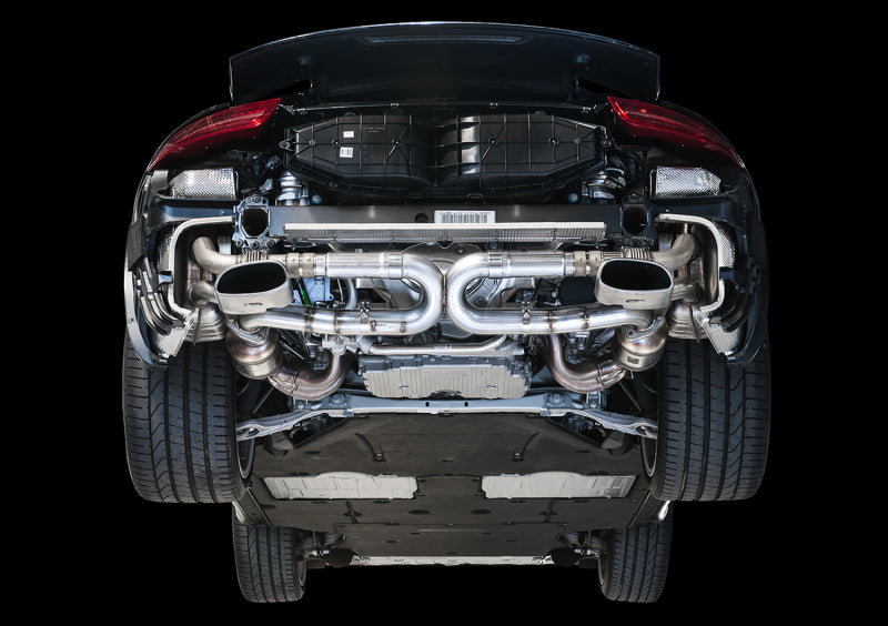 AWE Tuning 991 Carrera Performance Exhaust - Use Stock Tips - DTX Performance