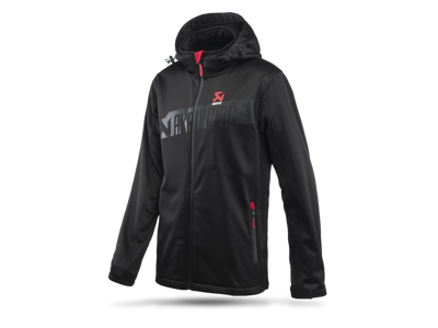 Akrapovic Mens Corpo Softshell Jacket Black - L, performance car parts, DTX Performance