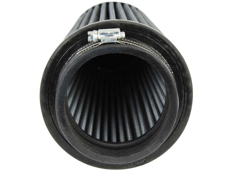 aFe Magnum FLOW Pro DRY S Air Filter 3-1/2in F x 5in B x 3-1/2in T x 8in H - DTX Performance