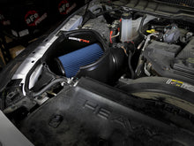 Load image into Gallery viewer, aFe 13-18 Dodge L6 6.7L Diesel Trucks MagnumFORCE Stage-2 Intake Pro 5R Filter installed in engine for performance upgrades
