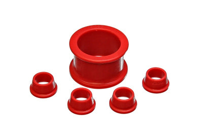 Energy Suspension 96-00 Honda Civic/CRX / 99-00 Honda Civic Si Red Power Steering Rack Bushing Set - DTX Performance