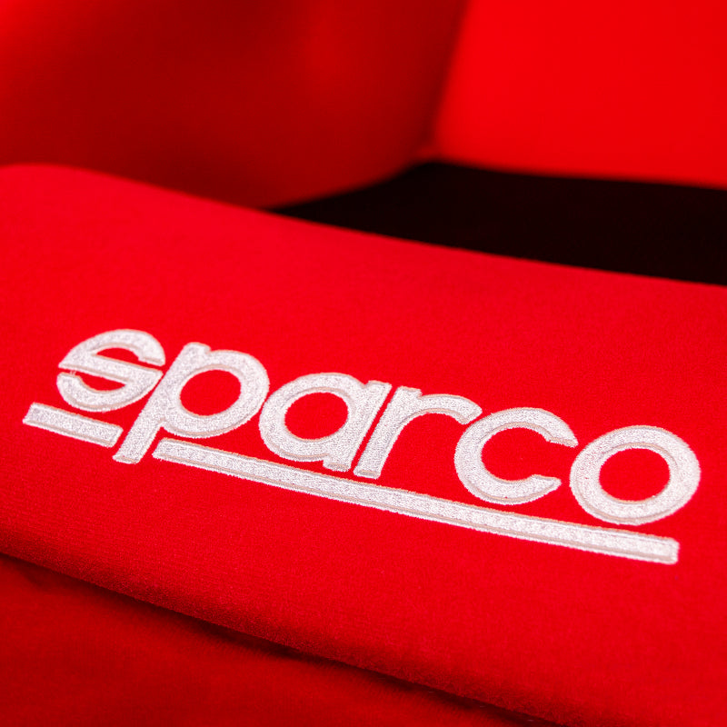 Sparco Seat QRT-R 2019 Red (Must Use Side Mount 600QRT) for high performance car tuning and racing suspension upgrades at DTX Performance.