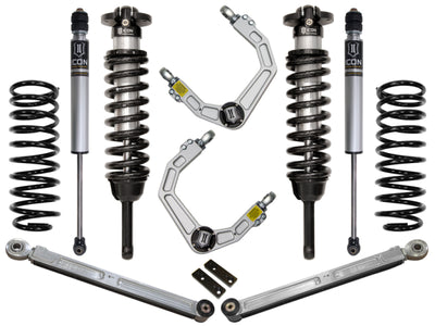 ICON 03-09 Toyota 4Runner/FJ 0-3.5in Stage 3 Suspension System w/Billet Uca, performance car parts, DTX Performance