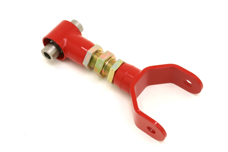 BMR 05-10 S197 Mustang Upper Control Arm On-Car Adj. w/ Spherical Bearings - Red - DTX Performance