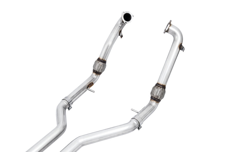 AWE Tuning Audi B9 S5 Sportback Touring Edition Exhaust - Non-Resonated (Black 102mm Tips) - DTX Performance