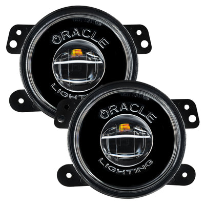 Alt Tag: Oracle Jeep Wrangler JK/JL/JT High Performance W LED Fog Lights - Powerful LED fog lights for off-road and on-road applications.