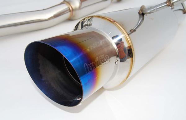 Invidia 02-07 WRX/STi 76mm N1 REGULAR Titanium Tip Cat-back Exhaust for Subaru performance tuning