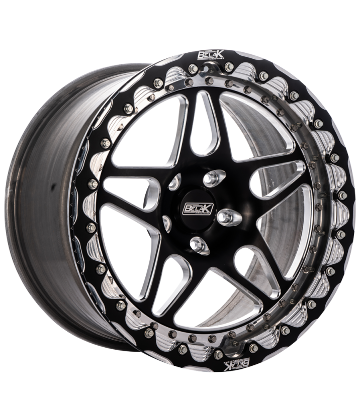 Belak 18x10 / 5.75in BS / 5x112mm BP / High Pad / Series 3 - Single Beadlock Wheel - DTX Performance