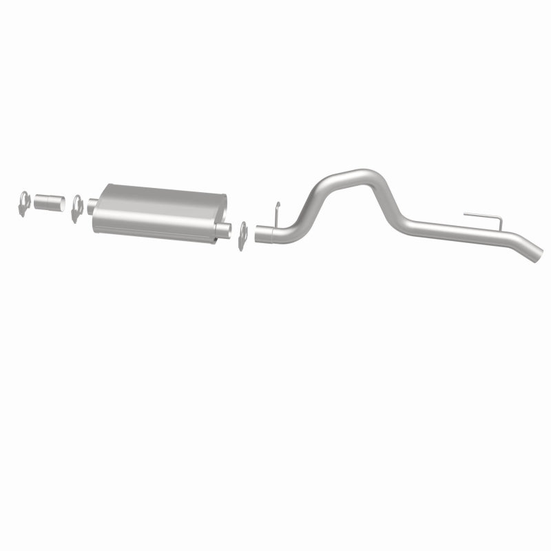 MagnaFlow BRE Exhaust Kit 87-90 Jeep Wrangler shown with components for performance upgrades.