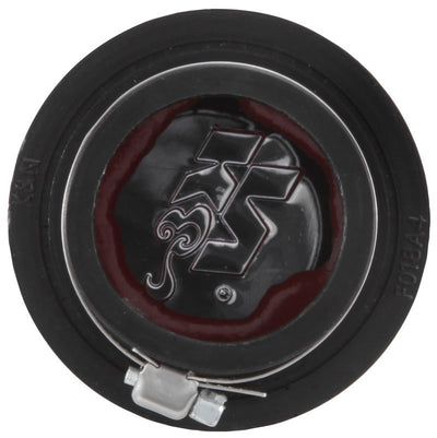 K&N 1.75in Flange ID x 3in OD x 2.5in H Chrome Finish Rubber Base Crankcase Vent Filter for performance car parts from DTX Performance