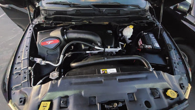 Injen 09-18 Dodge Ram 1500 V8-5.7L Evolution Intake (Oiled) installed, performance car parts by DTX Performance, cold air intake