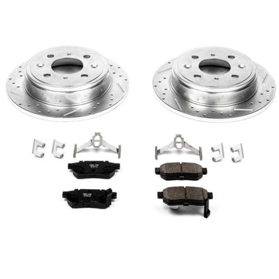 Power Stop 90-01 Acura Integra Rear Z23 Evolution Sport Brake Kit performance upgrade