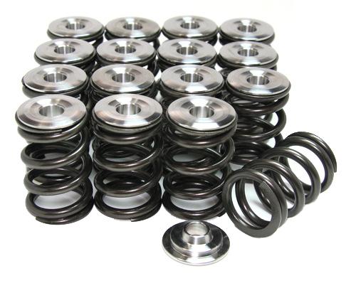 GSC P-D K-series Vtec K20/K24 Beehive Valve Spring and Titanium Retainer Kit Higher REV, performance car parts, DTX Performance