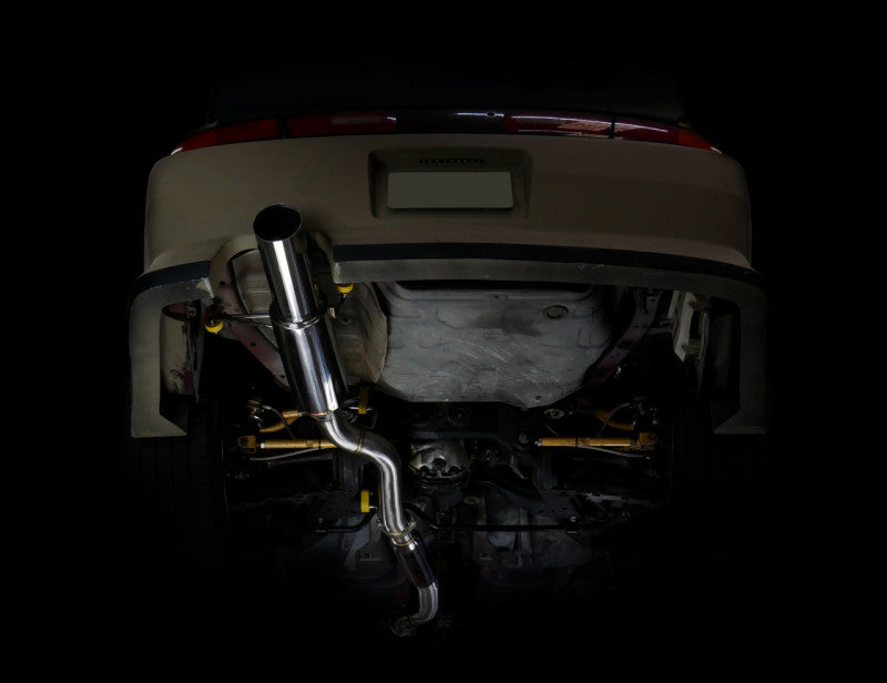 ISR Performance Series II - GT Single Exhaust System - Resonated - 95-98Nissan 240sx (S14) ISR Performance