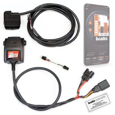 Banks Power Pedal Monster Kit (Stand-Alone) - Aptiv GT 150 - 6 Way - Use w/Phone for performance car parts, DTX Performance