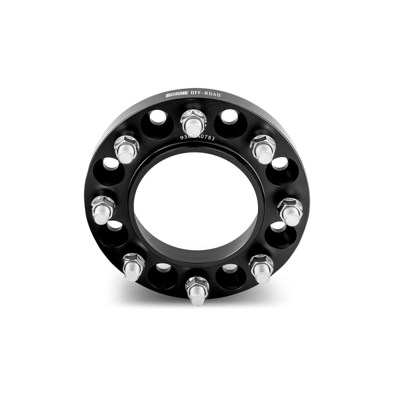 Mishimoto Borne Off-Road Wheel Spacers 8x165.1 116.7 45 M14 Black - DTX Performance