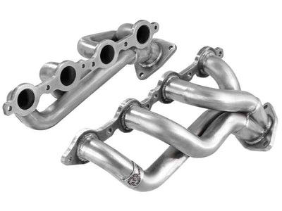 aFe Power Twisted Steel Headers 409 Stainless Steel, high performance auto parts, performance exhaust headers for GM Silverado/Sierra