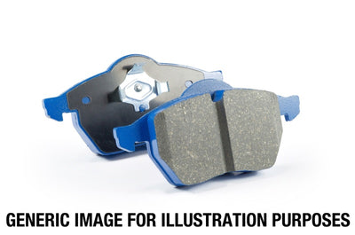 EBC Brakes Bluestuff Street and Track Day Brake Pads, high performance brakes for racing and street use at DTX Performance.