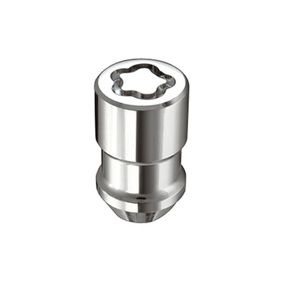 McGard Wheel Lock Nut Set - 4pk. (Cone Seat) M12X1.5 / 19mm & 21mm Dual Hex / 1.46in. L - Chrome performance car parts