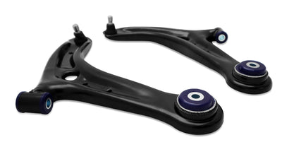 Superpro 13-17 Ford Fiesta Complete Front Lower Control Arm Kit (Caster Increase) - high performance car parts