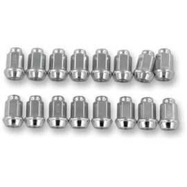 Raceline Conical Lug Nuts - 10mm x 1.25 - 16 Pack - Chrome for performance car parts from DTX Performance