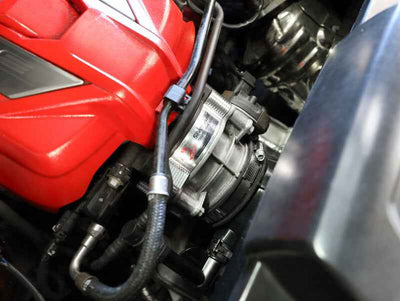 aFe 2020 Vette C8 Silver Bullet Aluminum Throttle Body Spacer, performance car parts, engine performance, DTX Performance