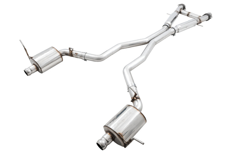 AWE Tuning 2020 Jeep Grand Cherokee SRT Touring Edition Exhaust - Chrome Silver Tips - DTX Performance