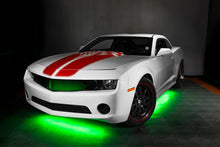 Load image into Gallery viewer, Oracle Universal Dynamic LED Underbody Kit - ColorSHIFT - Dynamic on a performance car with green underglow from DTX Performance.