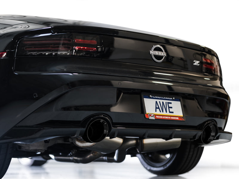 AWE 2023 Nissan Z RZ34 RWD Touring Edition Catback Exhaust System w/ Diamond Black Tips - DTX Performance