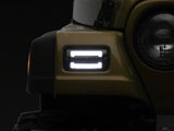 Raxiom 97-06 Jeep Wrangler TJ Axial Series LED Sequential Cornering Lights- Smoked