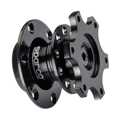Sparco Steering Wheel Quick Release Tuning Blk, performance car tuning, high performance auto parts by DTX Performance