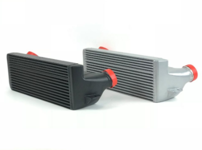 CSF 04-13 BMW 335i/xi (E90/E91/E92/E93) High Performance Stepped Core Bar/Plate Intercooler - Black - DTX Performance