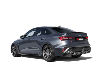 Akrapovic 2025+ Audi RS3 Sedan (8Y FL) Evolution Line Catback - Titanium for performance car tuning and upgrades.