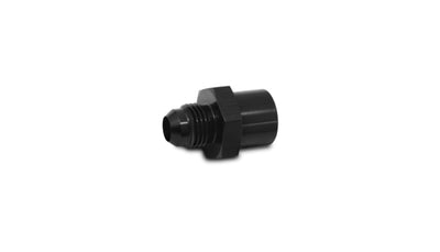 Vibrant M16 x 1.5 Female to -6AN Male Flare Adapter - Anodized Black for performance car parts, tuning upgrades, high performance auto parts.