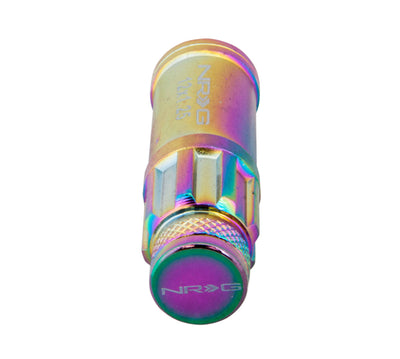 NRG 700 Series M12 X 1.5 Steel Lug Nut w/Dust Cap