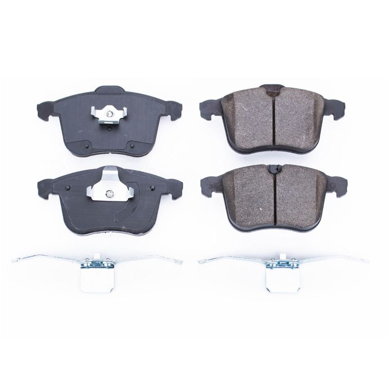 Power Stop 06-11 Saab 9-3 Front Z17 Evolution Ceramic Brake Pads w/Hardware - DTX Performance