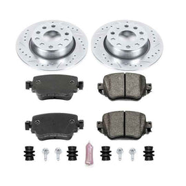 Power Stop 15-18 Volkswagen Golf Rear Z23 Evolution Sport Brake Kit for high performance brakes and upgrades