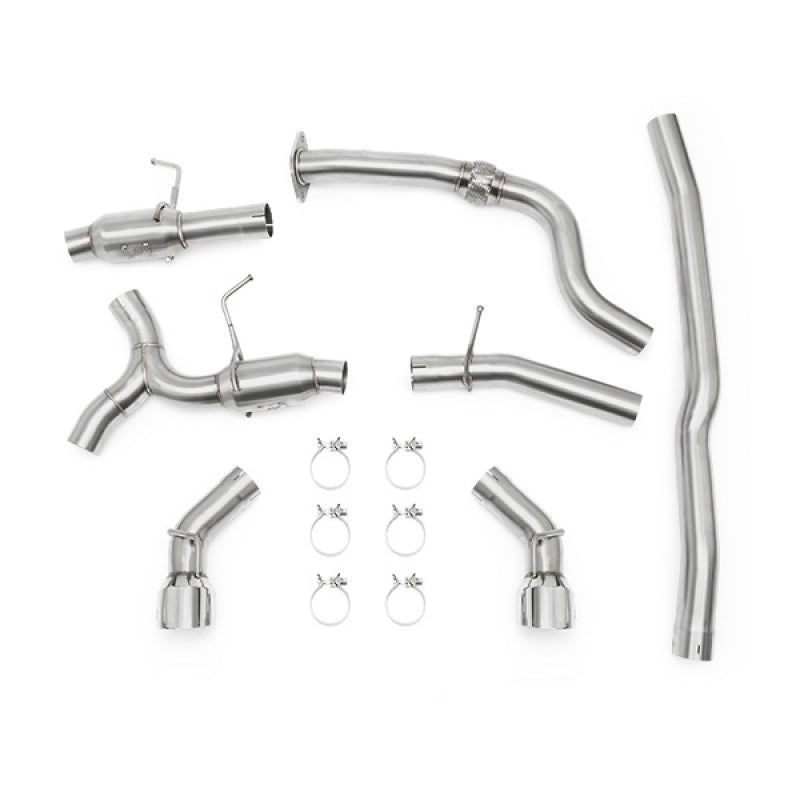 Mishimoto 2016+ Chevrolet Camaro 2.0T Dual Polished Tip Cat-Back Exhaust system