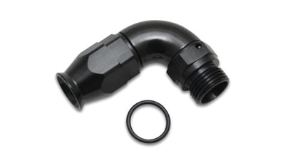 Vibrant -10AN 90 Degree Elbow Hose End Fitting for PTFE Lined Hose from DTX Performance veteran owned shop.