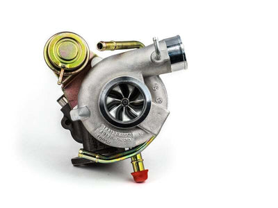 Forced Performance Subaru STi/WRX Blue Turbo BB LOPE 58mm CH8 CM Turbine Hsg Internal WG w/Oil Line - DTX Performance car parts